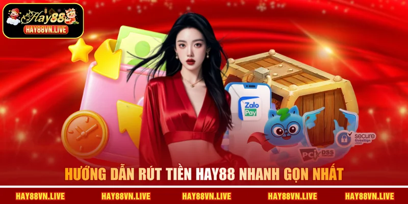Hướng dẫn rút tiền HAY88 nhanh gọn nhất